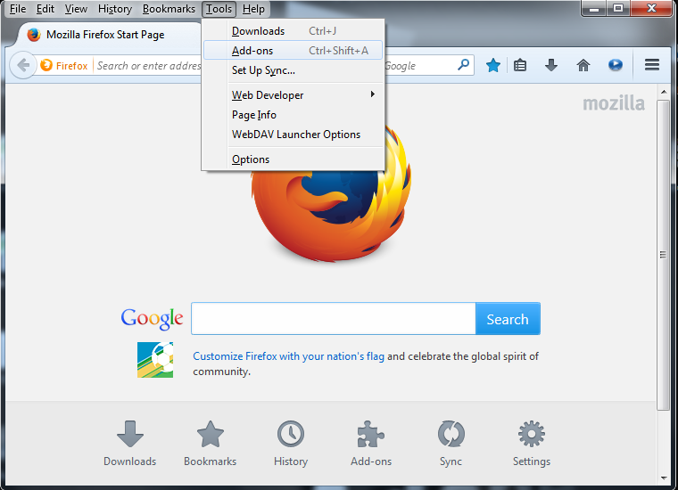 Mozilla firefox flash player download